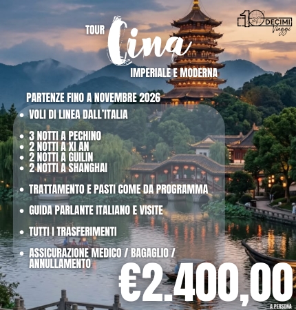Cina – Tour